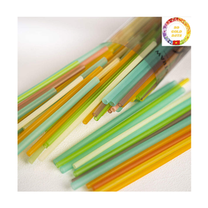 Pailles en paille de riz |   Pailles à boire écologiques |   Utilisation pour les bars à jus et les cafés |   Fournisseur de Marque Privée OEM - Product Image 1