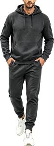 Ensemble de survêtement sportif moderne pour hommes, vêtements d'entraînement, veste et pantalon de jogging personnalisables avec logo - Product Image 3
