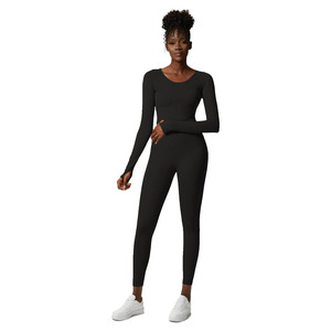 Leggings de yoga pour femmes, design personnalisé, spandex/polyester, extensibles dans quatre directions, antibactériens, avec cordon de serrage, pour l'entraînement - Product Image 2