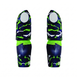 Vente en gros de kits d'uniformes de football américain 7 sur 7, logo personnalisé, nom de l'équipe, numéro, maillot respirant à séchage rapide, ensemble de shorts pour enfants et adultes - Product Image 4