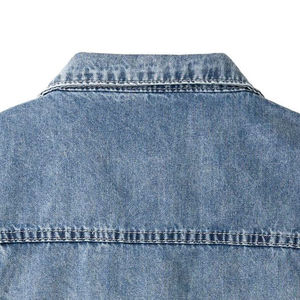 Nouvelle arrivée : Gilet en jean sans manches décontracté pour homme, 100 % coton, couleur unie, respirant et à prix abordable, best-seller - Product Image 5
