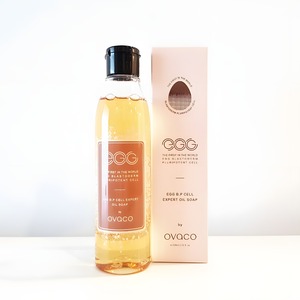 Nettoyant visage coréen K-Beauty Obako Egg BPC Cell Expert Oil Soap 200ml Fabriqué en Corée à base de pépins de raisin - Product Image 6