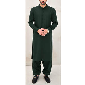 Nouvelle Tendance Mode 2026 – Ensemble Shalwar Kameez Respirant – Vente en Gros Usine – Shalwar Kameez et Bandhgala Décontractés pour Hommes Musulmans Pakistanais - Product Image 1