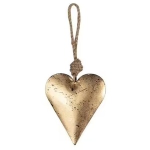 Adorno Metálico Premium en Forma de Corazón para Colgar, Ideal para Comercios y Hostelería Navideña - Product Image 2