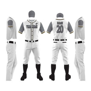 Uniforme de Béisbol para Equipos de Adultos, Precio Económico, Alta Calidad, Superventas, Servicio OEM Personalizado, Diseño de Uniforme de Béisbol - Product Image 1