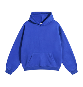 Custom Oversized Pullover Hoodie Heavyweight Cotton Fleece <b>Drop</b> Shoulder Streetwear OEM Private Label Manufacturer - Product Image 5
