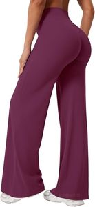 High Waist Seamless Yoga <b>Leggings</b> <b>Women</b> Solid Color Full Length Elastic Waist Pants With Pockets Four Way Stretch - Product Image 3