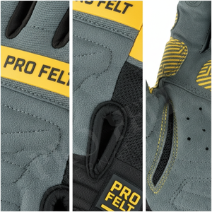 Guantes de Fútbol Americano para Receptor, OEM ODM, Completamente Acolchados, Antideslizantes, con Logotipo Personalizado, Transpirables, para Entrenamiento Deportivo - Product Image 4