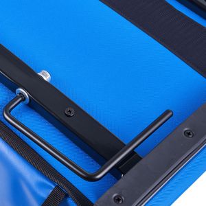 Sedile Pieghevole per Tribuna con Tracolla, Sedia da Stadio con Cuscino Spesso e Supporto Lombare, Sedute Imbottite per Tribuna - Product Image 5