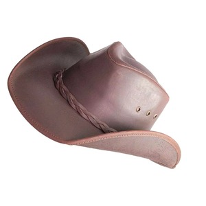 GENERSA SPORTS Cowboy <b>Hat</b> Unisex Beaded <b>Band</b> Mesh Ventilation Light Brown Casual Outdoor Four Seasons Adult Adjustable Polyester - Product Image 2