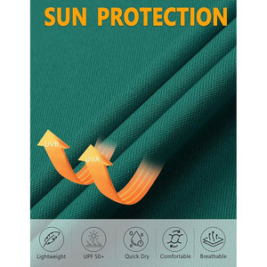 Polo de Manga Larga Verde para Mujer, 100% Poliéster, Tejido Transpirable, Ropa Deportiva Informal, Color Sólido, Manga Completa - Product Image 6