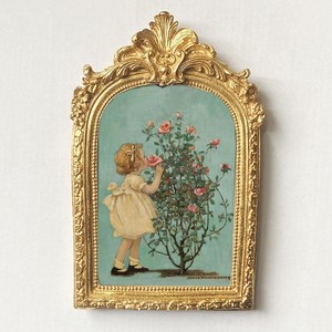 Wholesale Vintage <b>Gold</b> Oval Picture <b>Frame</b> Elegant Decorative Photo <b>Frame</b> for Home Hotel Office Tabletop Wall Display Export Use - Product Image 1