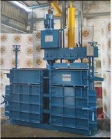 Presse à balles de papier, machine à balles hydraulique, compacteur horizontal de déchets, presse de recyclage pour ferraille