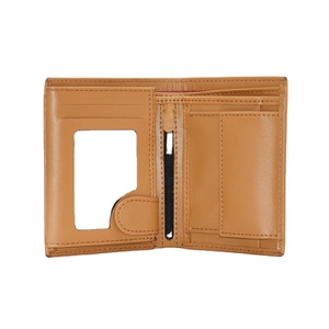 Wholesale 2026 New Fashion 100% Genuine Leather Coin Purse <b>Card</b> <b>Holder</b> <b>Wallet</b> Open Closure Type Short Length Leather <b>Wallet</b> - Product Image 1