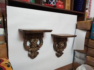 Decorative Resin Wall <b>Shelf</b> Sculptural Corbel <b>Floating</b> <b>Bracket</b> for Home Decor Entryway Living Room - Product Image 2