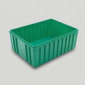 OEM Custom PP Plastic Eco-Friendly Solid <b>Stackable</b> <b>Storage</b> Crate & Transport <b>Box</b> - Product Image 1