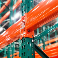 Estanterías de Paletización Selectivas Industriales de Acero Q235B Tipo Lágrima, Resistentes, con Certificación CE, Recubrimiento Electrostático en Polvo, Marca Guangming 5