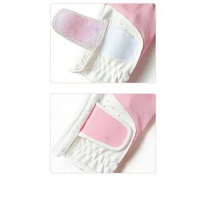 ถุงมือกอล์ฟผู้ชายแบบสั่งทำจากโรงงาน วัสดุนาโนพรีเมียมสีขาว ระบายอากาศได้ดี กันลื่น สวมใส่สบาย ทนทานต่อการใช้งาน อุปกรณ์กอล์ฟ - Product Image 4