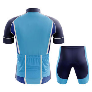 Conjunto de Uniforme de Ciclismo Personalizado, Ropa Deportiva Transpirable Unisex, Secado Rápido, Ecológica, para Exteriores, Talla Adulto, Servicio OEM, Talla Grande - Product Image 2