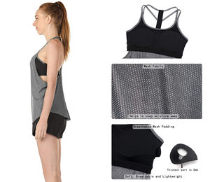 Camiseta sin Mangas para Mujer, Tela de Algodón Suave al Tacto, Corte Clásico Regular, Cómoda, Informal, Estilo de Ropa Diaria de Verano - Product Image 4