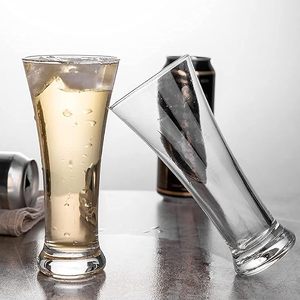 Vasos Transparentes para Cerveza, Jugo, Mocktail, Lassi, Mejor Retención de Aroma y Sabor, Cristal, 350 ml, Juego de 6 - Product Image 6