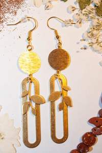 Boucles d'oreilles manchette multi-bohèmes, designs variés, fournisseur indien, bijoux en laiton, boucles d'oreilles manchette en laiton de qualité - Product Image 2