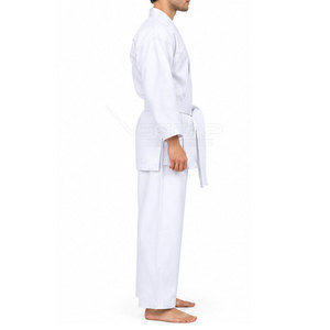 Uniforme de Karate de Tela de Algodón, Traje Tradicional de Entrenamiento, Costuras Flexibles, Ropa para Práctica de Artes Marciales - Product Image 5