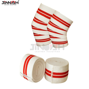 Bandes de maintien pour coudes en forme de huit pour exercices de musculation, couleur naturelle, élastiques, fabriquées au Pakistan - Product Image 3