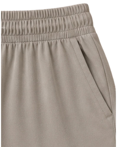 Conjunto Deportivo Gris de 2 Piezas para Mujer, Camiseta sin Mangas con Bolsillo y Pantalones Cortos, Tejido Sólido de Secado Rápido, Ropa de Primavera/Verano - Product Image 4