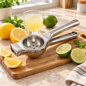 SKUAS Stainless Steel Lemon <b>Squeezer</b> Manual Citrus Juicer Heavy Duty Hand Press for <b>Lime</b> Juice Kitchen and Bar Use - Product Image 1
