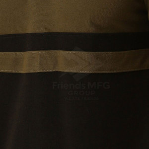 Chemises décontractées pour hommes de qualité supérieure, coupe ajustée, respirantes, écologiques, en polyester/coton, faible MOQ - Product Image 6