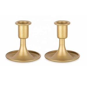 High Quality Gold Metal Candle Holders Metal Candles Sticks for Wedding Centerpieces Christmas Birthday Dinning <b>Table</b> <b>Decor</b> - Product Image 3