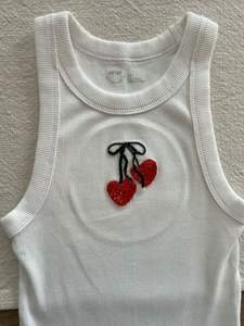 T-shirt à perles brodées double face pour femmes, hommes et filles, le plus vendu, qualité supérieure, fabriqué par le fabricant - Product Image 2