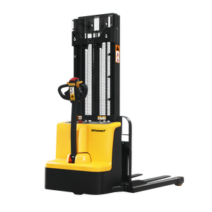 Apilador Eléctrico Confiable, Semieléctrico, Tipo Walkie, Sistema de Elevación Automática, Capacidad de 1.5 a 2 Toneladas, para Mayor Eficiencia en Almacenes - Product Image 1