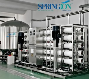 Planta de Tratamiento de Agua de Mar por Desalinización SPRINGT, Sistema Industrial de Tratamiento de Agua 2500L/Hora 380V con Control PLC y Equipo de Filtración - Product Image 5