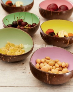 Tazón de Cáscara de Coco Sostenible, Vajilla Natural Hecha a Mano para Consumidores Ecológicos, Minoristas y Mercados Mayoristas - Product Image 4