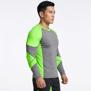Rashguard de Manga Larga para Hombre de la Mejor Calidad, Ropa Deportiva de Dos Tonos para Adultos, Rashguard Masculino para Fitness 2026 - Product Image 2
