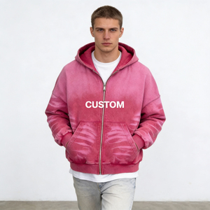 Sudadera con Capucha para Hombre, Moderna, Verde Oscuro, Corte Regular, Bolsillo Canguro, 100% Algodón, Invierno, Casual, Ecológica, con Pedrería, Personalizable - Product Image 4