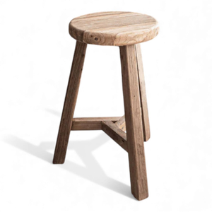 High Quality Round <b>Stool</b> from Teak Wooden frame Material for Home and <b>Garden</b> Furniture Decoration - Product Image 4