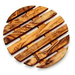 Geometric Gold Metal Trivet Round Nordic Style Heat Resistant Hot Pot Pad Wire Grid Kitchen Counter <b>Pan</b> <b>Holder</b> - Product Image 6