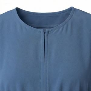 Fabricantes OEM, Nuevo Modelo de Abaya al por Mayor, Vestido Kaftán Musulmán Abierto y Holgado para Mujer, Ropa Modesta de Alta Calidad - Product Image 4