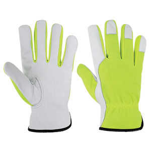 Gants de sécurité robustes en cuir synthétique pour le jardinage, protection des mains, gants d'assemblage, vente en gros, gants de conducteur confortables et souples - Product Image 1