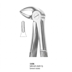 Pinzas de extracción MEAD (MD 4) para molares inferiores (patrón inglés) |   Acero Inoxidable de Primera Calidad - Product Image 1