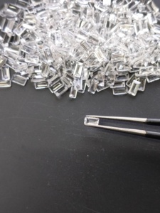 Topacio Blanco Natural, Corte Baguette de 5x2.5MM, Gema Suelta de Excelente Calidad, Gemas de Montaña Roja Certificadas para Joyería - Product Image 1