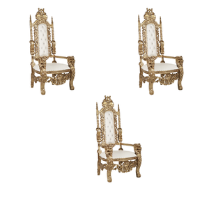 Chaise d'hôtel de haute qualité de style antique Chaises de trône de loisirs d'usine directement sculptées à la main et respectueuses de l'environnement pour le salon - Product Image 5