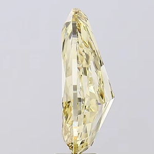 Bague de fiançailles en diamant de laboratoire CVD certifié IGI, taille excellente, 7 carats, jaune poire, VVS2, vente en gros, fournisseur de bijoux fins - Product Image 2