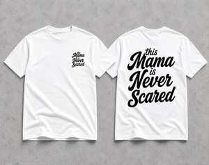 Camiseta de Punto con Diseño Gráfico Personalizado para Mamá, Cuello Redondo, Manga Corta, Corte Holgado, Estampado Inspirador, Regalo Casual para el Día de la Madre - Product Image 6