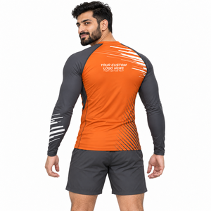 Camiseta de Manga Larga Unisex para Jiu Jitsu Brasileño, Grappling, MMA, Fitness y Artes Marciales, con Estampado por Sublimación - Product Image 3