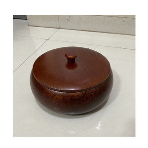 Wood Roti Container Wooden Warmer Chapati Roti Bread Holder with Lid Kitchenware and customized size - Product Image 1
