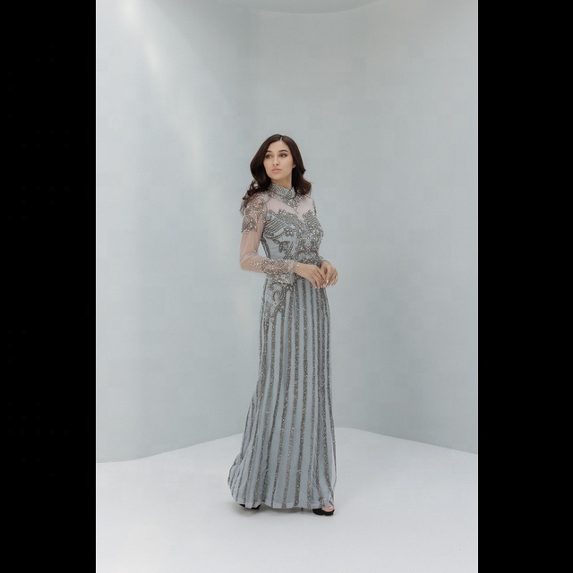 sachin and babi light blue dress OKBOP Yellow Sundresses for Women Women Formal Wedding Bridesmaid  High-waist Party Ball Prom Gown Cocktail Dress Cutout Dress Gray XXL XXL main image 0